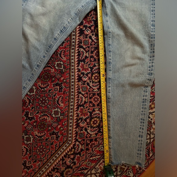 COPY - Moussy Vintage True Indigo Used Tapered-HI Light Blue size 27 - Picture 9 of 12